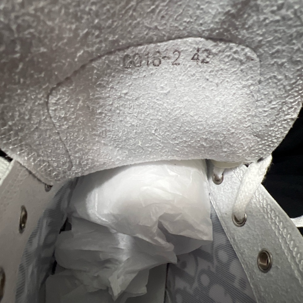 Dior Gray Canvas Sneakers - Picture 3 of 7